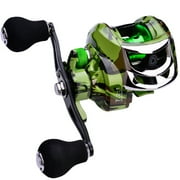 Nylon Baitcasting Reel, Left Hand/Right Hand Model, 18+1 BB Ball Bearings, 7.21 Gear Ratio, Lightweight